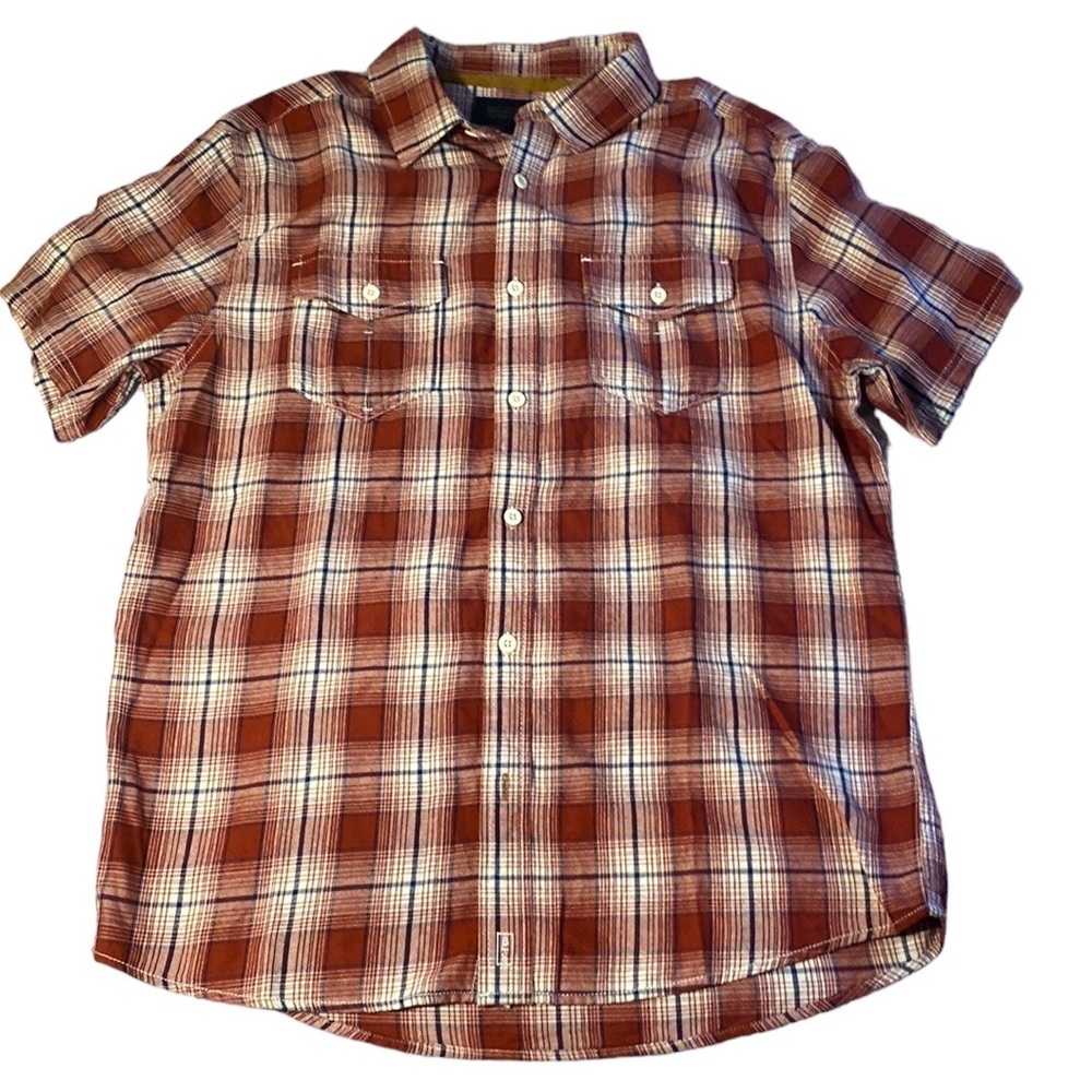 Brothers/Sons Men’s Short Sleeve Button Down Shirt